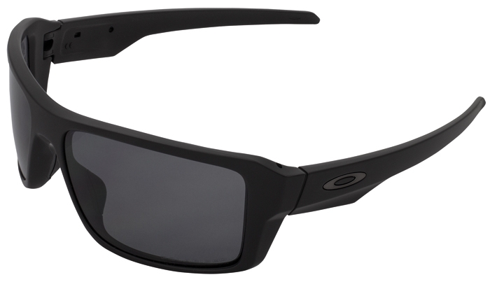 Oakley Double Edge Matte Black Grey Polarized